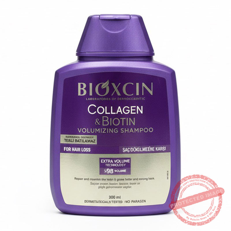 شامپو-ضد-ریزش-و-حجم-دهنده-کلاژن-و-بیوتین-بیوکسین شامپو ضد ریزش و حجم دهنده کلاژن و بیوتین بیوکسین 300 میل - Image 1