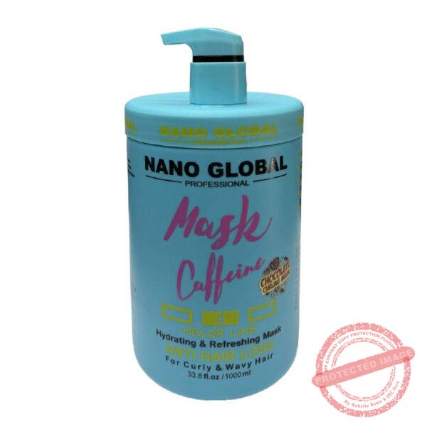 ماسک ضد ریزش مو فر حاوی کافئین نانوگلوبال Nano Global